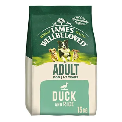 James Wellbeloved Adult Duck & Rice kg Bag, Hypoallergenic Dry Dog Food