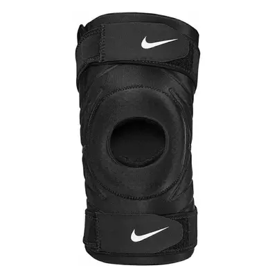 (S, Black/White) Nike Pro Compression Knee Support