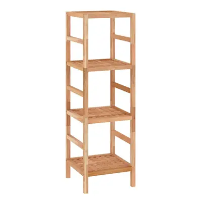 (35.5 x 35.5 x 112.5 cm) vidaXL Solid Wood Walnut Bathroom Shelf 35.5x35.5x112.5 cm/35.5x35.5x79