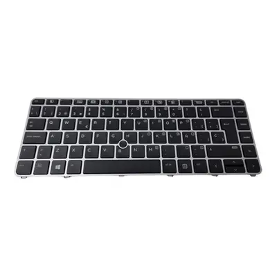 HP Replacement Keyboard Spanish QWERTY For EliteBook G3