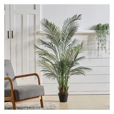 160cm Artificial Tall Potted Palm Tree Indoor Outdoor Decor