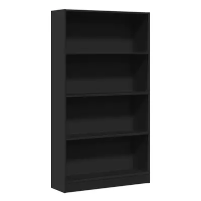 (black, x x cm) vidaXL Book Cabinet Display Rack Bookshelf Storage Shelf Rack Engineered Wood