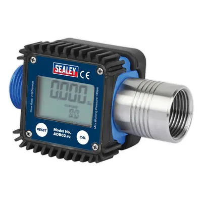 AdBlue Digital Flow Meter - LCD Display - Flow Rate Indication - 1" x 1" BSP