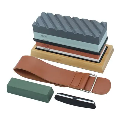 400/1000 3000/8000 Grit Sharpening Stone Double-Sided Gindstone for Kitchen Cutter Sharpener Sto