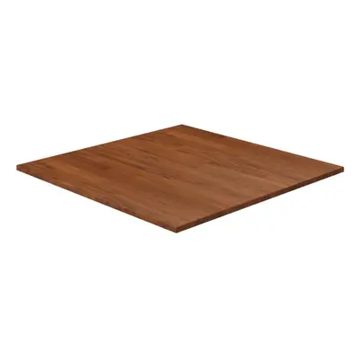 (Dark brown, x x 1.5 cm (L x W x T)) vidaXL Solid Wood Oak Square Table Top Desktop Multi Colour