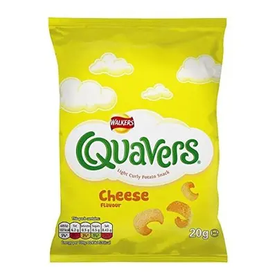 Walkers Quavers Cheese Snacks 20g (Pack of x 20.5g)