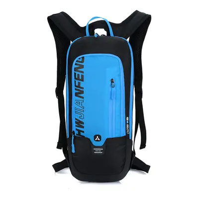 (Blue) 10L Climbing Bags Nylon Tactical Shoulder Bag Cycling Running Backpack for Water Bag