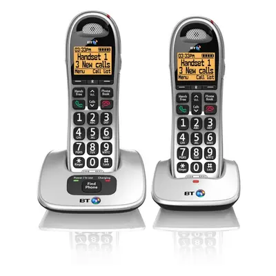 BT Cordless Big Button Phone with Nuisance Call Blocker - Pack of