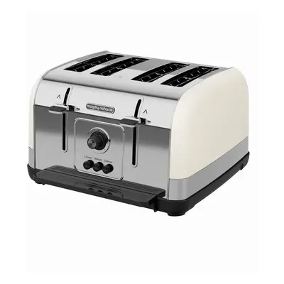 Morphy Richards Venture Cream Slice Toaster - Defrost Setting - High Lift Feature