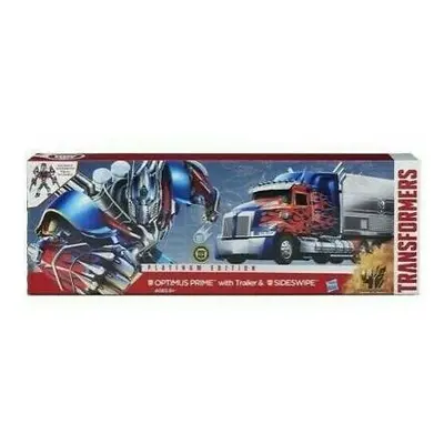 Transformers Optimus First Leader Trailer & Sideswipe Dx Platinum Edi