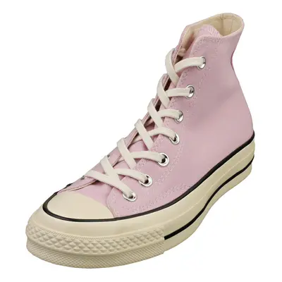 (9) Converse Chuck Hi Unisex Fashion Trainers in Lilac