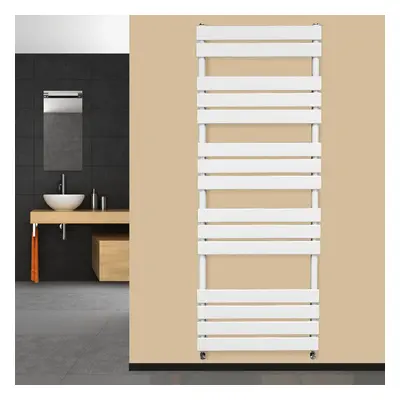 (1600x600mm) WarmeHaus Flat Panel Bathroom Heated Towel Rail Ladder Radiator Warmer