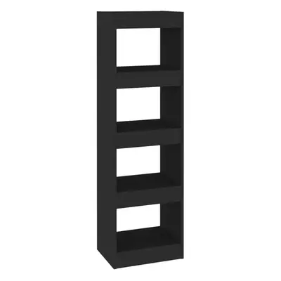 (black) vidaXL Book Cabinet/Room Divider Storage Book Shelf Furniture Multi Colours