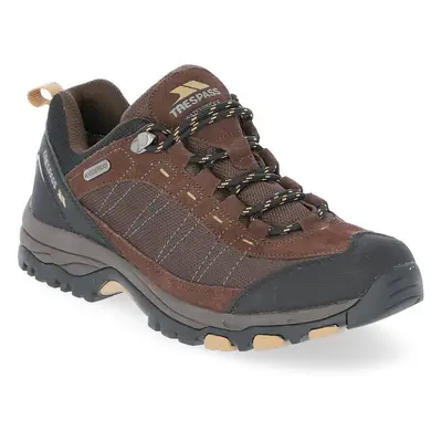 (12, Dark Brown) Trespass Mens Hiking Shoes Waterproof Scarp