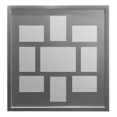 Premier Housewares Silver Photo Rectangular Multi Frame