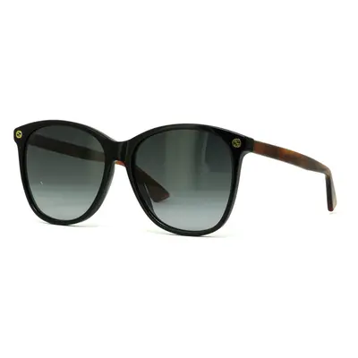 Gucci GG0024S Black-Havana/Grey Gradient Sunglasses