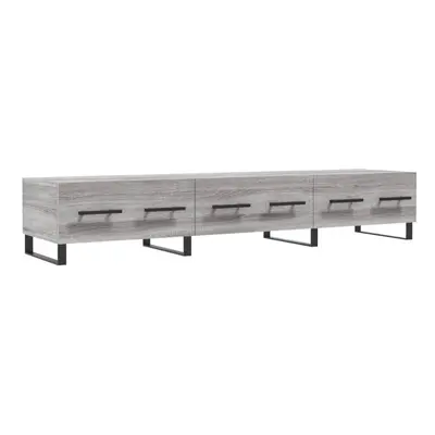 (grey sonoma) vidaXL TV Cabinet TV Console Sideboard Media Console White Engineered Wood