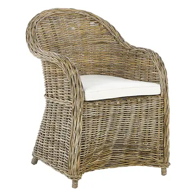 Garden Armchair SUSUA Rattan Natural