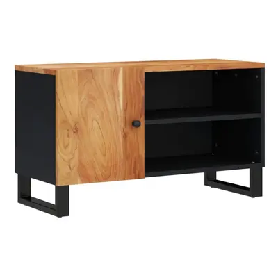 vidaXL TV Cabinet TV Stand Cupboard Solid Wood Acacia and Engineered Wood