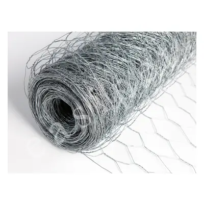 Chicken Wire Mesh Fencing Galvanised 25mm x 90cm x 50m (22g)