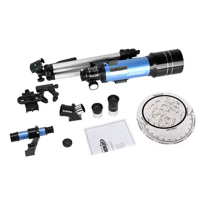 40070 66X HD Astronomical Telescope 70MM Refractor Telescope Erecting Eyepiece 3X Barlow Lens Fi