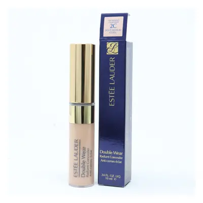 (2C Light Medium (Cool)) Estee Lauder Double Wear Radiant Concealer 0.34oz/10ml New With Box