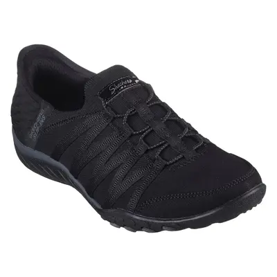 (4 UK, Black) Skechers Womens/Ladies Roll With Me Trainers