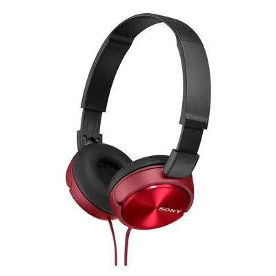 Sony MDR-ZX310/RQ(AE) Foldable Headphones - Metallic Red