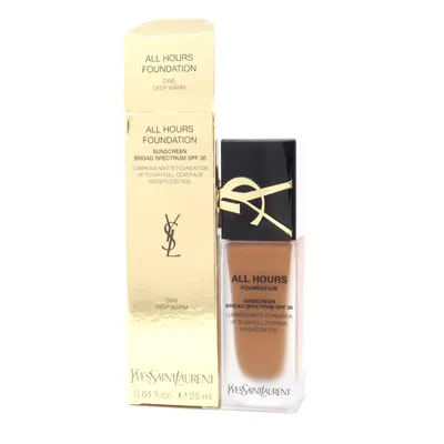 (DW6 Deep Warm) Yves Saint Laurent All Hours Foundation 0.84oz/25ml New