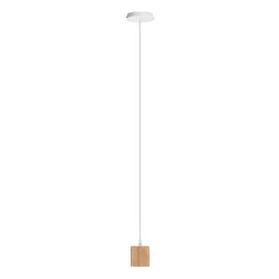 (Single Head) Light Wood Pendant Ceiling Lamp Chandelier Bar Home Fixture Decoration