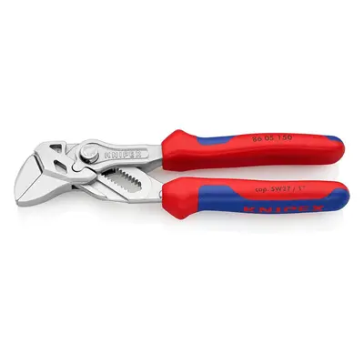 Knipex Pliers Wrench pliers and a wrench in a single tool chrome-plated, with multi-component gr