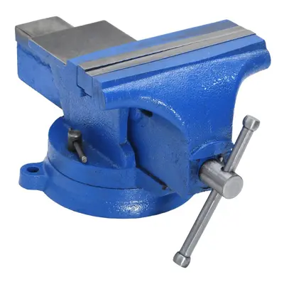 (125 mm) vidaXL Bench Vise Metalworking Workbench Vise Table Top Vise Blue Cast Iron