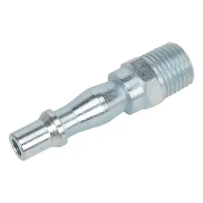 100 PACK 1/4 Inch BSPT Screwed Adaptor - Male Thread - psi Free Airflow Rate