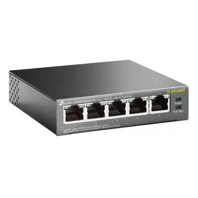 TP-LINK - Port Gigabit Desktop Switch with Port PoE