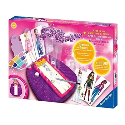 Ravensburger - Fashion Designer, Create your own Fashion Collection, Creative Drawing Game, Kids