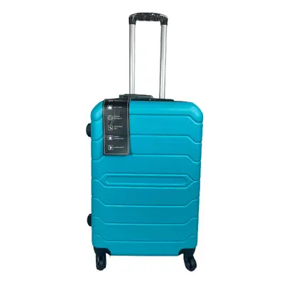 (L.Blue, Medium) Hampton & Stewart Suitcase Hardshell Lugguage