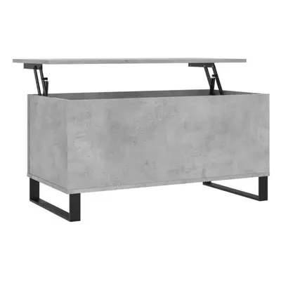 (concrete grey) vidaXL Coffee Table Side Table End Accent Telephone Sofa Table Engineered Wood