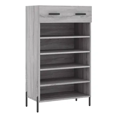 (grey sonoma) vidaXL Shoe Cabinet Shoe Cupboard Shoe Rack Concrete Grey Engineered Wood