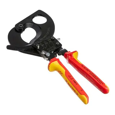 KNIPEX Cable Cutter (ratchet action) 1000V-insulated (280 mm) 36 (self-service card/blister)