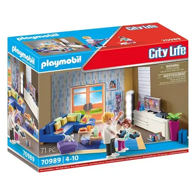 Playmobil City Life Family Room - With Light Effects