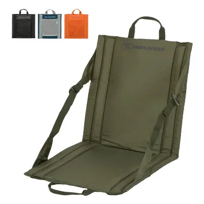 Highlander Outdoor Sit Mat - Portable Seat - Lightweight with Back Support and Pocket - Perfect 