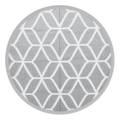 (grey and white, cm) vidaXL Outdoor Carpet Garden Rug Carpet Patio Mat Area Rug Balcony Blanket 