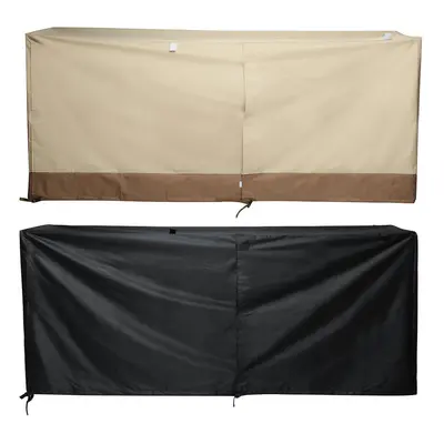 (Beige) 1PC 96x24x42 Inch 600D Oxford Cloth Waterproof BBQ Grill Furniture Protective Cover Dust