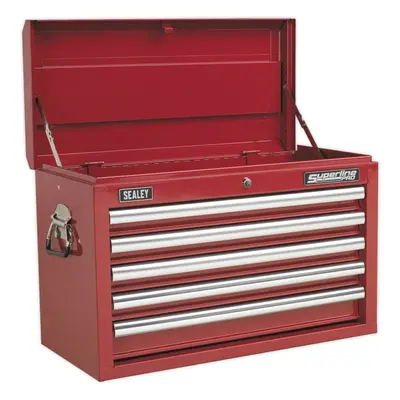 660 x x 425mm RED Drawer Topchest Tool Chest Lockable Storage Unit Cabinet