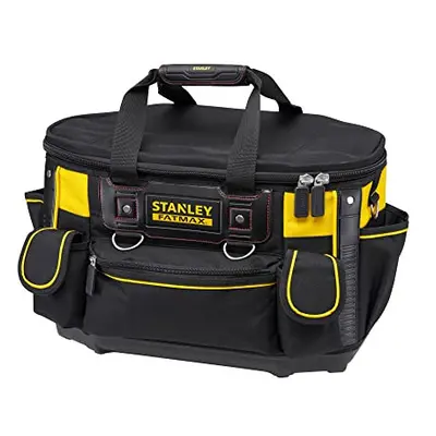 STANLEY FATMAX Round Top Rigid Tool Bag, Multifunctional Tool Storage Organiser, FMST1-70749