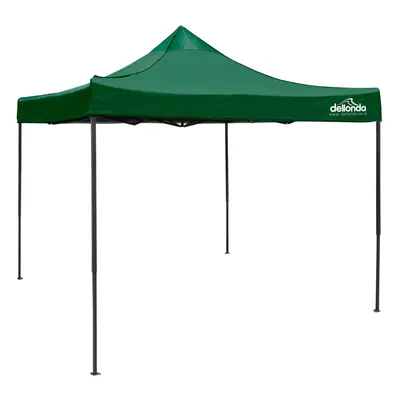 Premium 3x3m Pop-Up Gazebo, Heavy Duty, Water Resistant, Carry Bag, Stakes & Weight Bags - Dark 