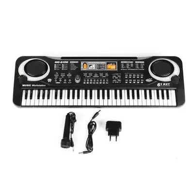 Children Kids Electronic Keyboard Electric Piano Keys Musical Instruments with USB + Microphone