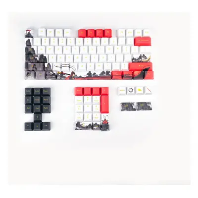 110 Keys Monkey King Keycap Set OEM Profile PBT Five-sided Sublimation Keycaps for Mechanical Ke