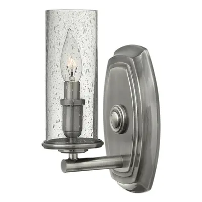 Wall Light Sconce Polished Antique Nickel LED E14 60W Bulb