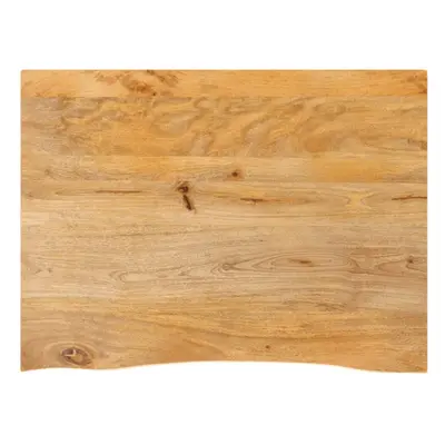 vidaXL Table Top Live Edge Replacement Board Dining Table Top Solid Wood Mango